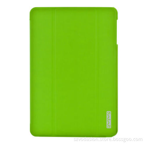 2014 New Hot selling Smart Protector Case for iPad Mini, Deboss by PU Leather/Microfiber